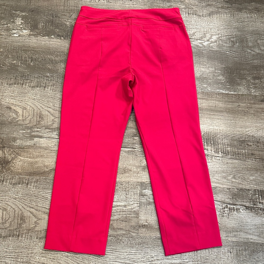 Lilly Pulitzer Women's Size 12 Vibrant Pink Luxletic Trousers - Picture 8 of 9